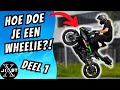 Hoe doe je een wheelie  basis  deel 1  4k  stuntenalseenpro