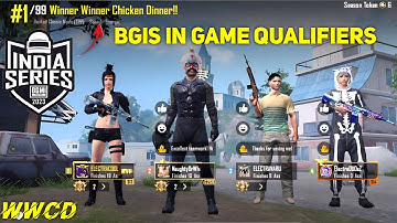 BGIS IN GAME QUALIFIERS | 40 FINESHES DOMINATION WWCD 🔥 - IPHONE 13 BGMI 🇮🇳 #bgmi #bgis