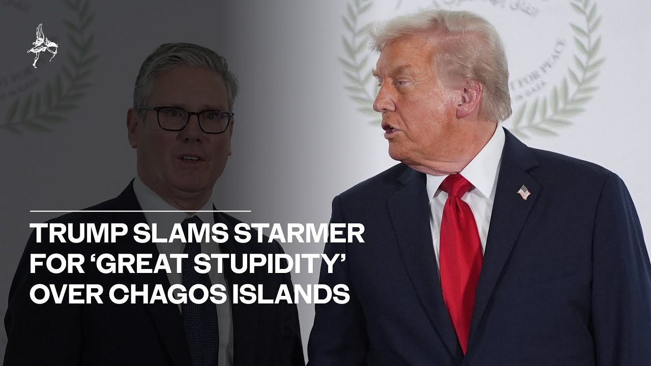 Trump slams Starmer for ‘great stupidity’ over Chagos Islands as Greenland row explodes