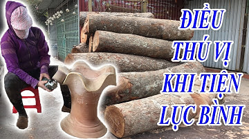 Điều Đặc Biệt Của Gỗ Xà Cừ Trong Việc Tiện Lục Bình - ĐỒ GỖ VĂN SÁU
