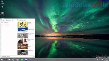 Windows 10 Technical Preview: Walkthrough of Start Menu, Multiple desktops, Tiles, Search and more