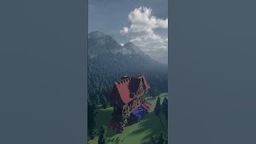 Rich medieval mansion l Timelapse build l Minecraft