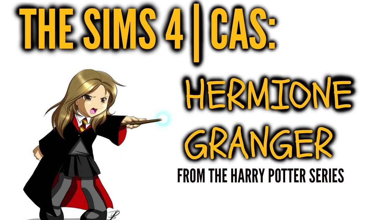 the-sims-4-cas-hermione-granger-youtube