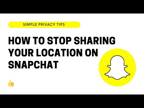 How To Stop Sharing Your Location On Snapchat [2021]