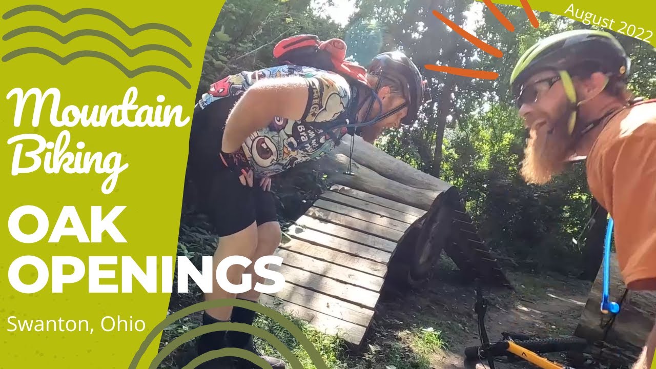Oak Openings Beach Ridge Trail Mountain Biking Adventure - YouTube