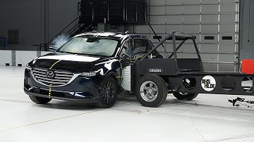 2021 Mazda CX-9 updated side IIHS crash test