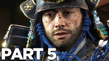 GHOST OF TSUSHIMA Walkthrough Gameplay Part 5 - SAMURAI ARMOR (PS4 PRO)