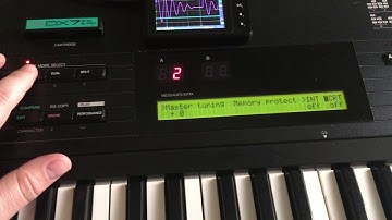 Yamaha DX7IIFD Grey Matter E! Patch Loading from PC