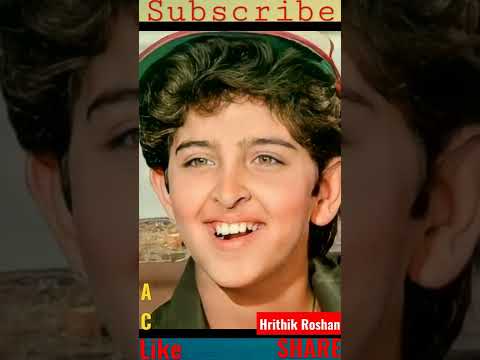 Hrithik Roshan 💯💯💗 Films life journey #shorts #ytshort #transformationvideo