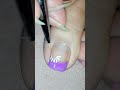 Floral French Pedicure- Toe Nail Art Tutorial #naildesigns #unhasdecoradas  | Rose Pearl