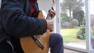 Video thumbnail of "Falls to Climb - REM - Guitar"