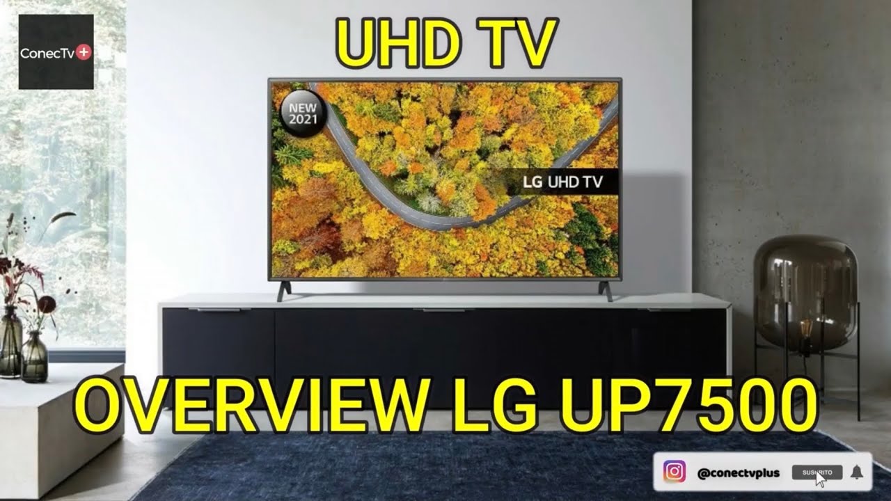 Pantalla LG 50 4K Smart TV LED 50UP7500PSF AI ThinQ 2021 