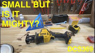 Dewalt One Handed Recip Saw Review: DCS369