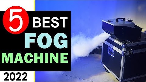 Best Fog Machine 2022 🏆 Top 5 Best Fog Machine Reviews