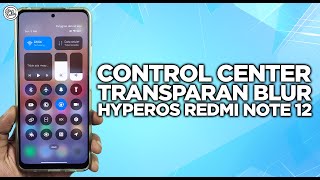 How to Change the Control Center of HyperOS Redmi Note 12 to Transparent Blur! screenshot 4