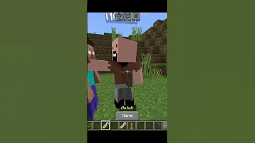 Herobrine Vs Notch In Minecraft 