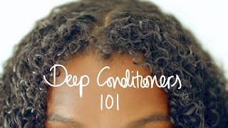 NATURAL HAIR DEEP CONDITIONING RECIPES - Part 1 Hair Mask Tutorial