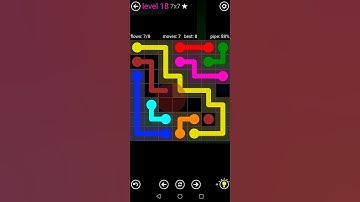 Flow free level 16-20 7x7 Mania walkthrough | Flow Free Gameplay | KHILADI_GENIUS GAMING