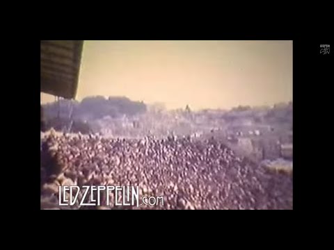 Led Zeppelin - RARE Live Footage, Kezar Stadium, San Francisco, 1973