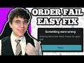 How To Fix Vinted Shipping Label Order Failed