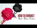 How to Crochet Hair Bun Cover