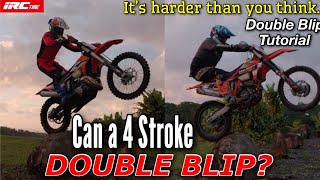 Double Blip Tutorial Can A 4 Stroke Double Blip??