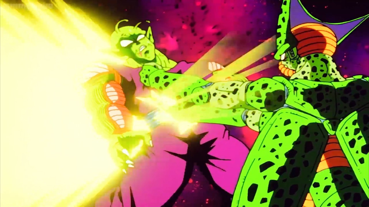 ドラゴンボールZ【DBZ (TV 1989)】▻セルが一撃でピッコロの首を