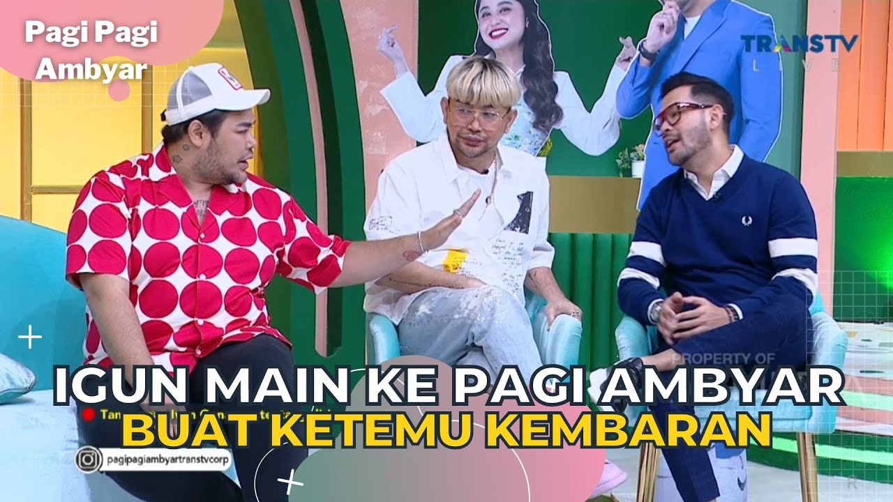 IVAN GUNAWAN Ketemu Kembarannya, CAREN DELANO! | PAGI PAGI AMBYAR (7/6/23) P1