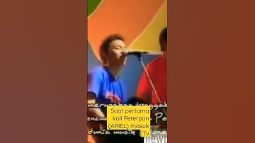 SAAT PERTAMA PETERPAN ARIEL MASUK TV #noah #peterpan #shorts #Arielnoah