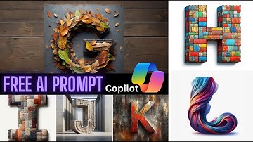 Prompting with copilot, ABC Alphabet G2L, AI Generated, Using Microsoft Copilot