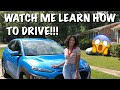 WATCH ME LEARN HOW TO DRIVE!!! | Kamira Smith