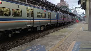 4232次EMU700區間車桃園車站進站駛離