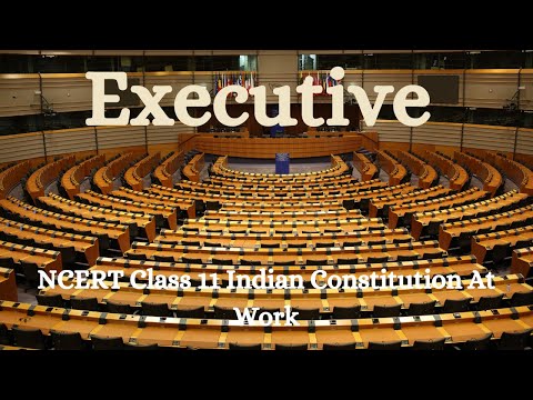 Executive Chapter NCERT Class 11 Political Science YouTube thumbnail