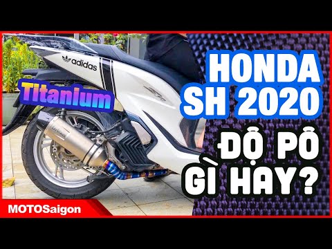 Video HONDA SH125 sh150 2020 độ pô LeoVince cổ Titan siêu... - youtube