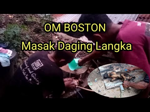 Part 2. Om Boston masak daging Langka