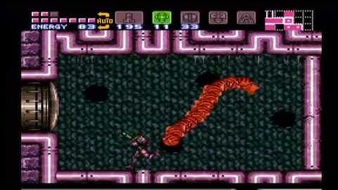 Super Metroid: Botwoon Boss