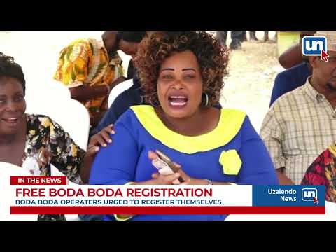 BODA BODA OPERATERS URGED TO REGISTER THEMSELVES  AFTER THE GOVERNMENT LIFTED THE CRACKDOWN