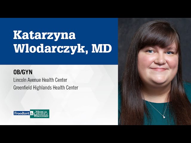 Watch Dr. Katazyna Kate Wlodarczyk, obstetrician/gynecologist on YouTube.