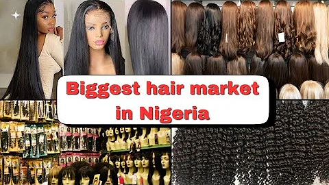 Biggest Human Hair market| Luxury Wigs| Affordable/ Durable Hairs| Blend Wigs Supplier| Market Vlog