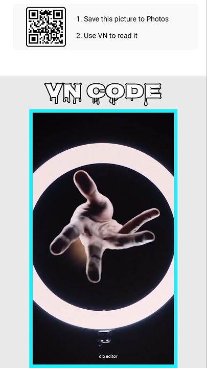 New vn code template reels vn qr code editing #vn #template #tending