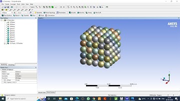 How to make Layers from Spheres in Ansys Workbench? Basic Ansys Workbench Tutorial | Ansys 2020 R1