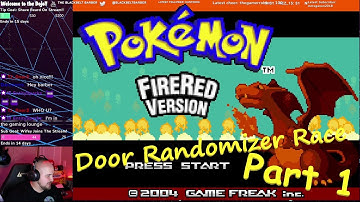 The Great Firered Door Randomizer Race!! w/ EntitySparkz Part 1