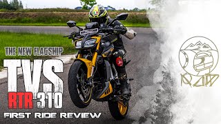 TVS Apache RTR 310 First Ride Review | The New Flagship | Sagar Sheldekar Official by Sagar Sheldekar Official 121,608 views 7 months ago 10 minutes, 49 seconds