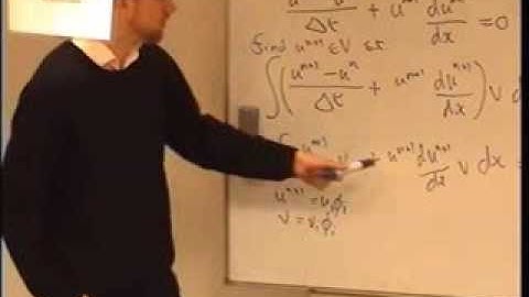 Finite element method course lecture 6 part 1 14 February 2014 Nonlinear problems