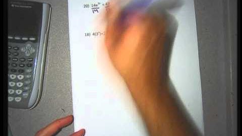 College Algebra section 6 6 Logarithmic and exponential equations