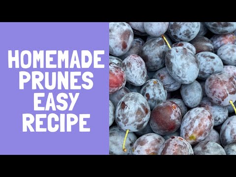 Video: What Kind Of Plum Is Used To Make Prunes