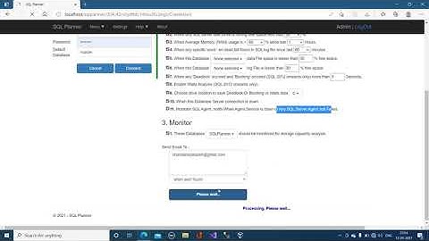 Steps to Create a SQL Server Monitoring Job in SQL Planner