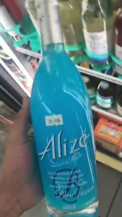 Alizé Bleu Passion Liqueur