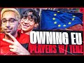 OWNING EU VALORANT PLAYERS W/ SEN TENZ. | SEN ShahZaM