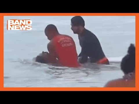 Surfista se afoga e é resgatado em estado grave no Rio de Janeiro | BandNews TV